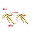 Stainless steel butterfly pendant DIY necklace jewelry accessories pendant handmade jewelry titanium steel necklace pendant accessories