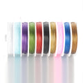 Stainless steel mixed color steel wire rope jewelry necklace accessories beaded rope accessories handmade DIY flexible wire color-retaining titanium steel rope