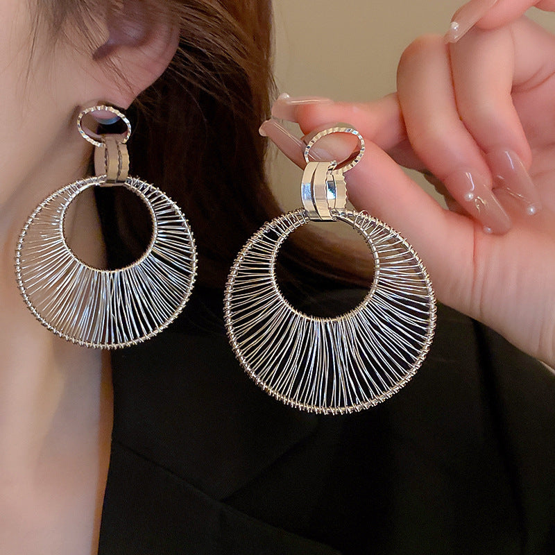 Sterling Silver Metal Earrings - Premium Minimalist Luxury Studs