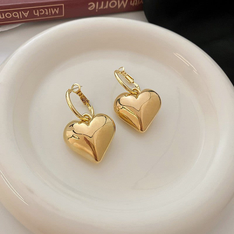 Sterling Silver Metal Earrings - Premium Minimalist Luxury Studs