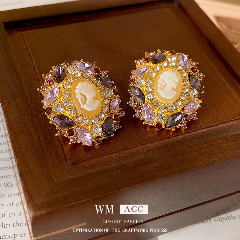 Vintage Style Earrings - Unique Retro Stud Collection