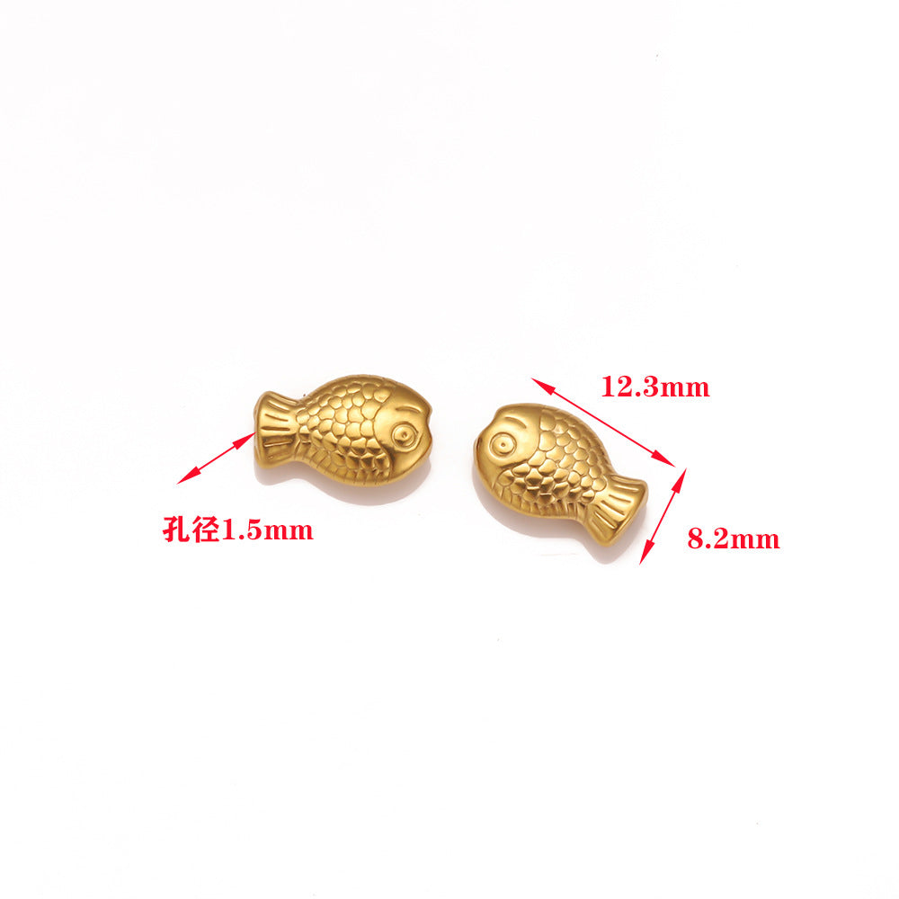 Stainless steel ocean series pendant pendant DIY jewelry accessories pendant necklace bracelet shell star pendant
