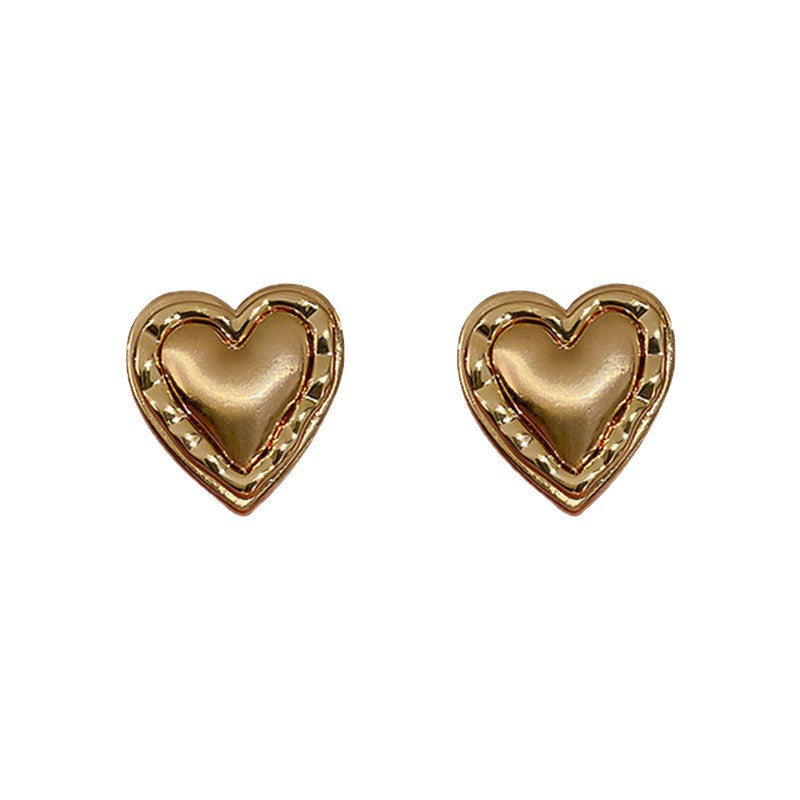 Sterling Silver Metal Earrings - Premium Minimalist Luxury Studs